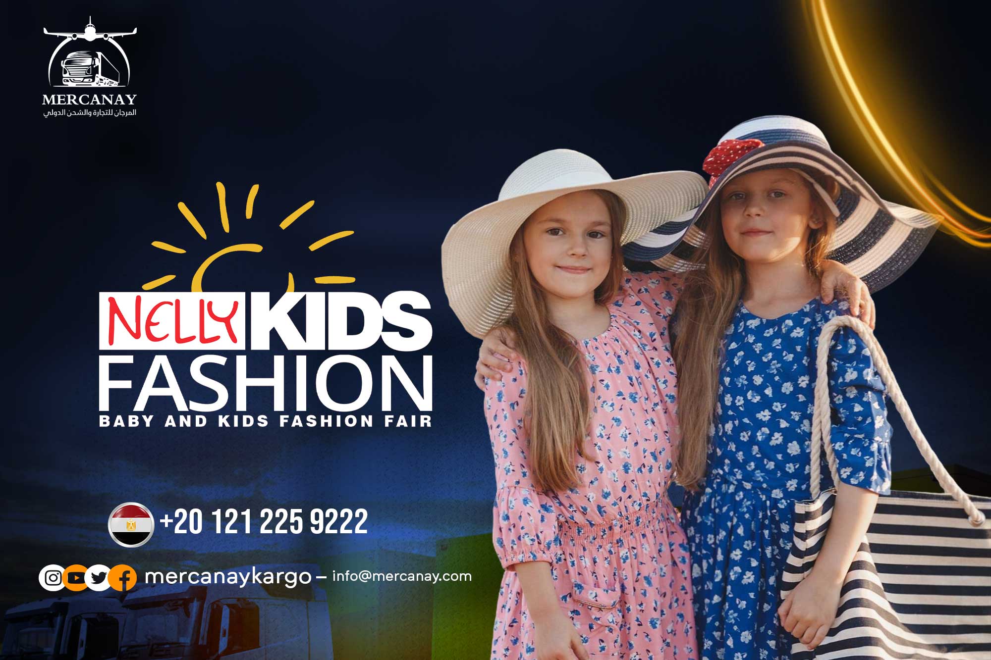 Mercanay Participates in the Nelly Kids Fashion Fair in Cairo – A Strong Start to 2026